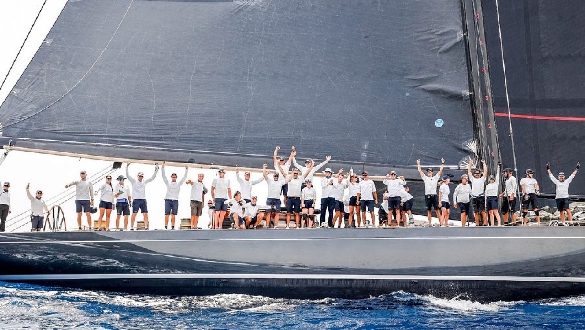 Svea win the Superyacht Cup Palma. Photo Credit: Sailing Energy/The Superyacht Cup