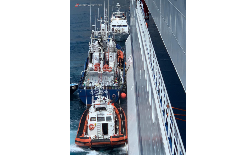 Aita Mari: a breve trasferimento persone su nave Rubattino