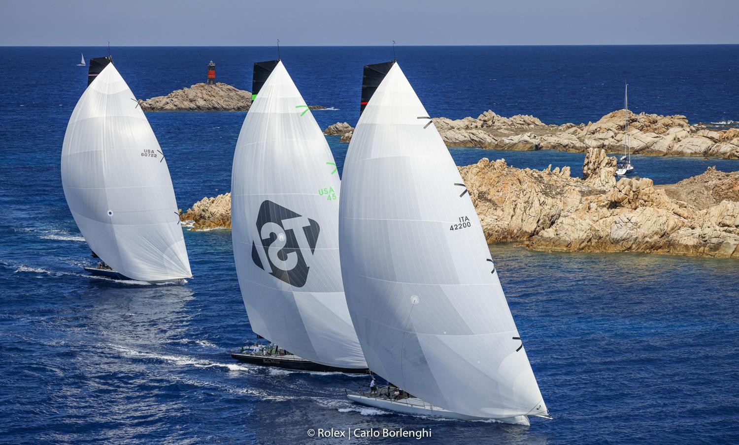 Maxi Yacht Rolex Cup a Porto Cervo, Sardegna
