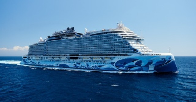 She is the first of six new-generation cruise ships of Norwegian Cruise Line's new Prima Class