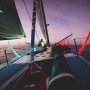Onboard 11th Hour Racing Team during the start of Leg 2. First night after departing from Sao Vicente, Cabo Verde © Amory Ross