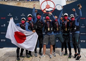 Italy Sail Grand Prix: Japan SailGP Team vince a Taranto