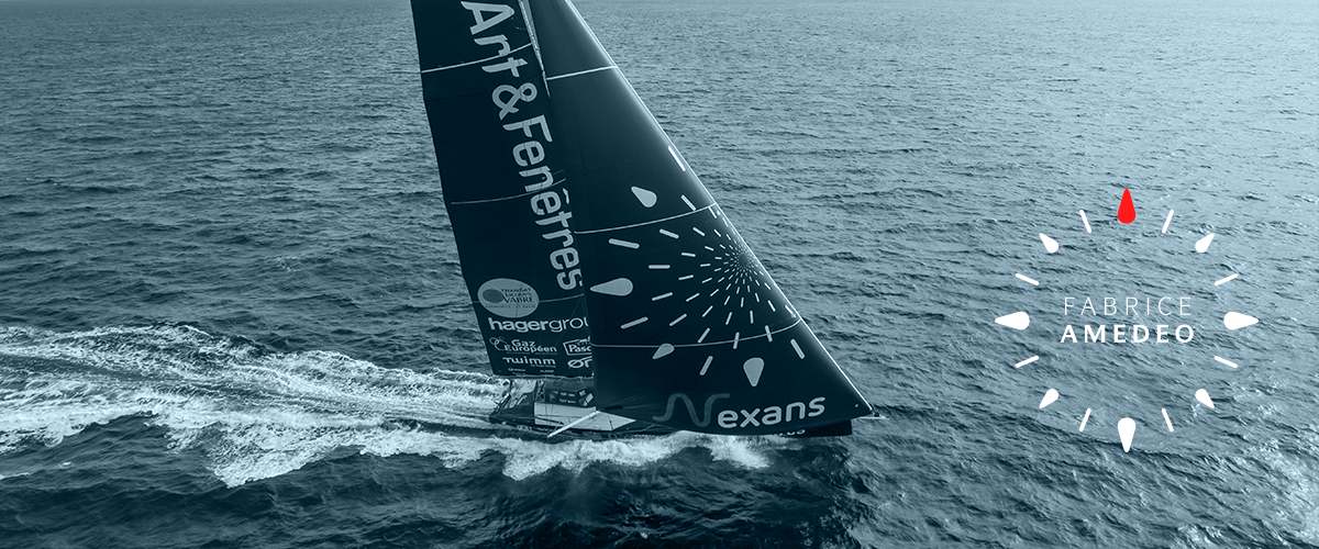 Fabrice Amedeo's Imoca 60 Nexans-Art & Fenêtres will be fitted with the Alex Thomson’s C-foils