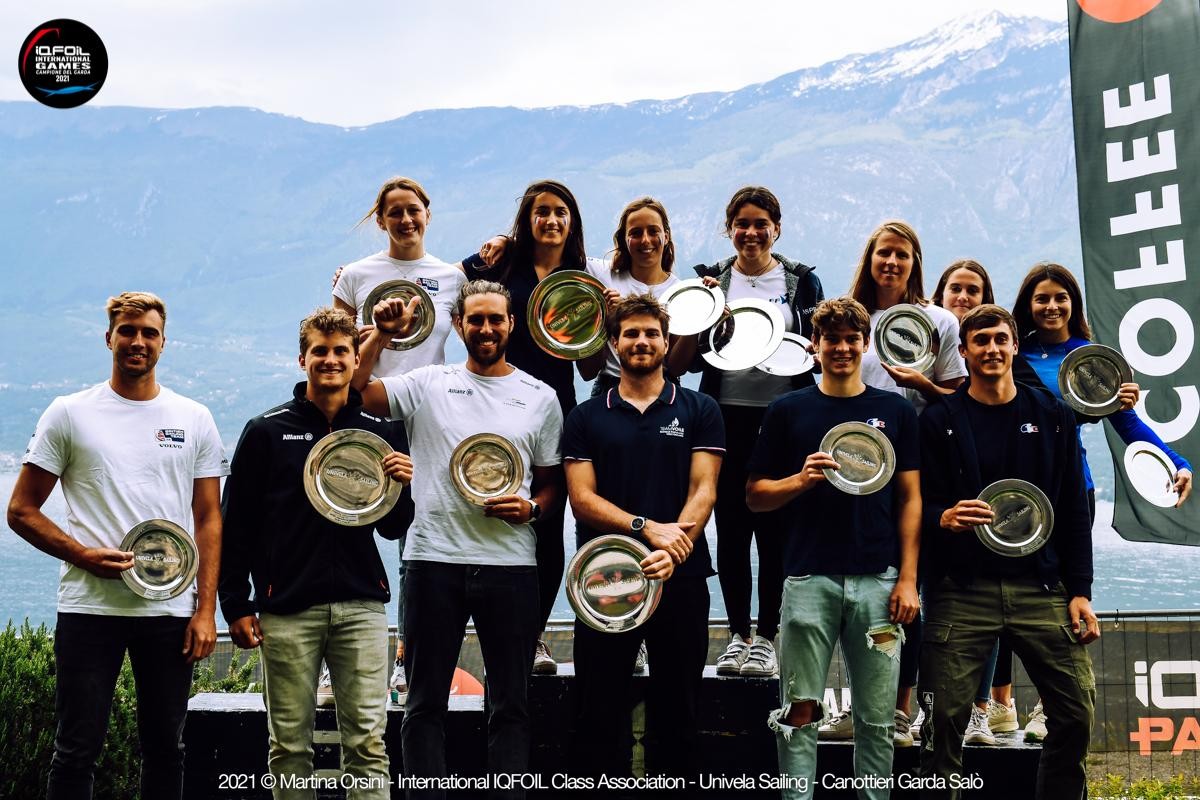 Lucie Belbeoch (FRA) and Nicolas Goyard (FRA) are the winners of the 2021 iQFoil International Games