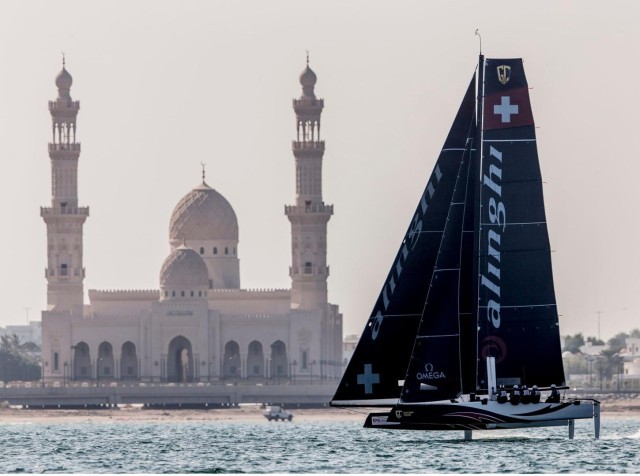 Ricomincia da Mascate il circuito con la GC32 Oman Cup 2020, a partire dal 25 marzo. Foto: Sailing Energy / GC32 Racing Tour.