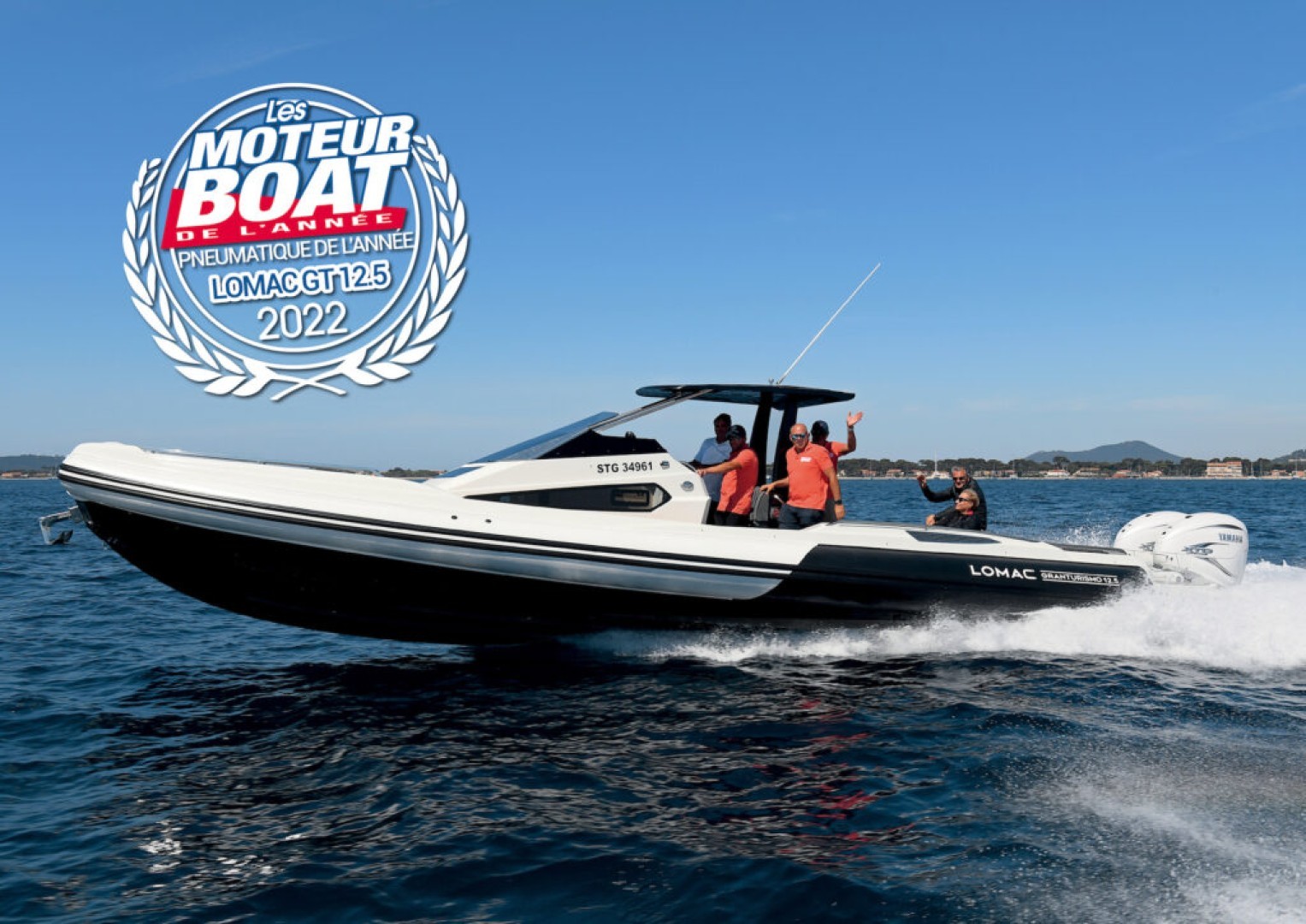 Lomac vince il premio “Barca dell’anno 2022” di Moteur Boat