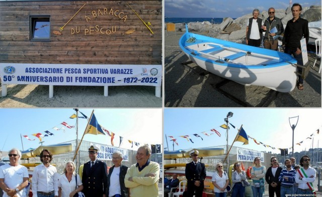 Festeggiati i primi 50 anni della Società Pesca Sportiva Dilettantistica Varazze
