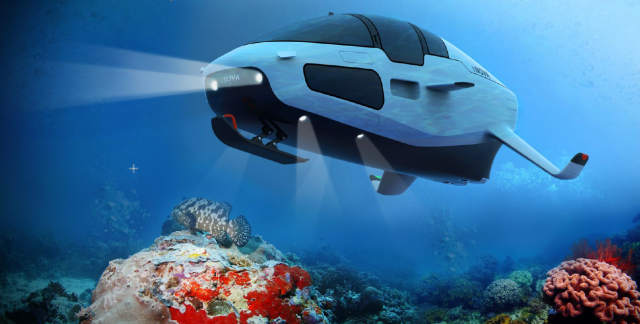 iSpace2o, startup innovativa italiana, annuncia l'avvio della produzione del primo scafo del suo incredibile aliscafo/sommergibile DeepSeaker DS1.