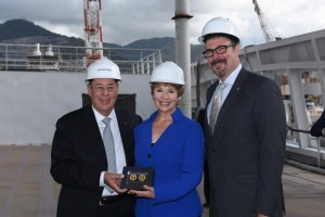 Seabourn Ovation Launched in Sestri