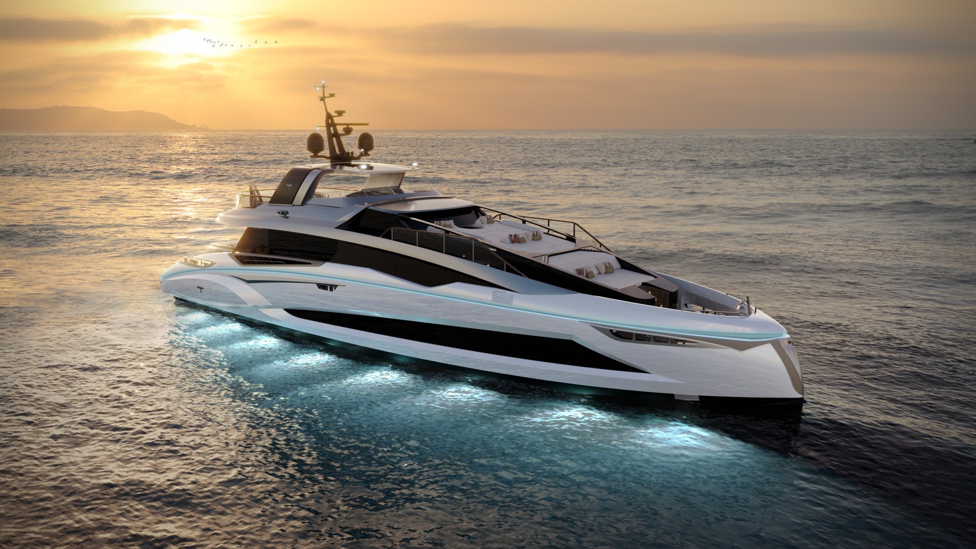 The Italian Sea Group: construction of the fifth motor yacht Tecnomar
EVO120 advances