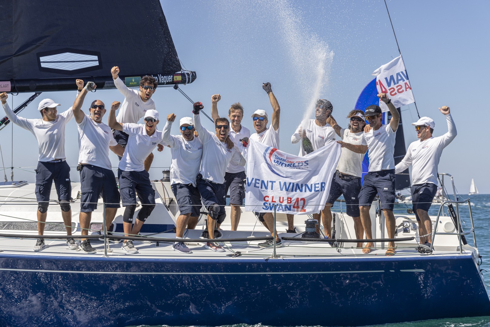 Excitement to the last at Swan One Design Worlds in Valencia