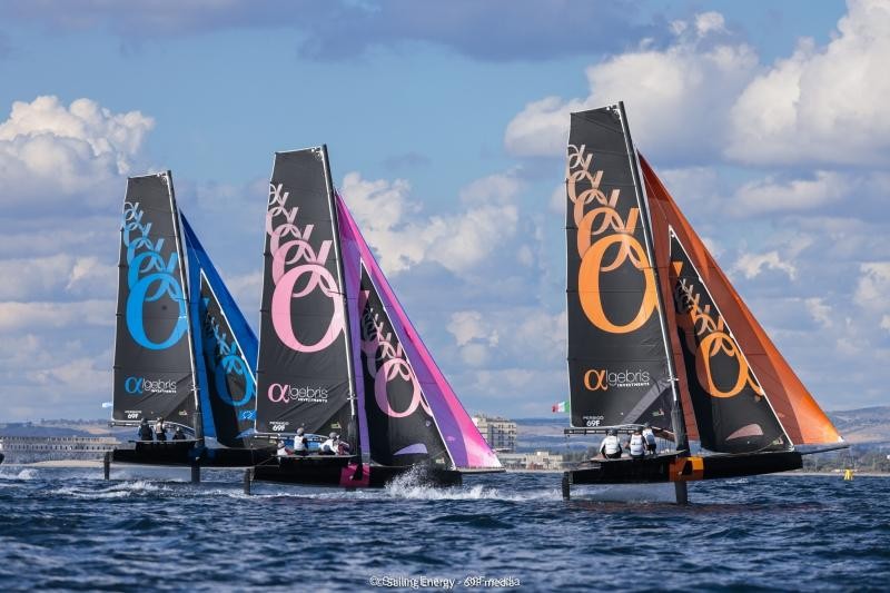 Youth Foiling Gold Cup Act 3. Foto credit: 69F Media/Sailing Energy